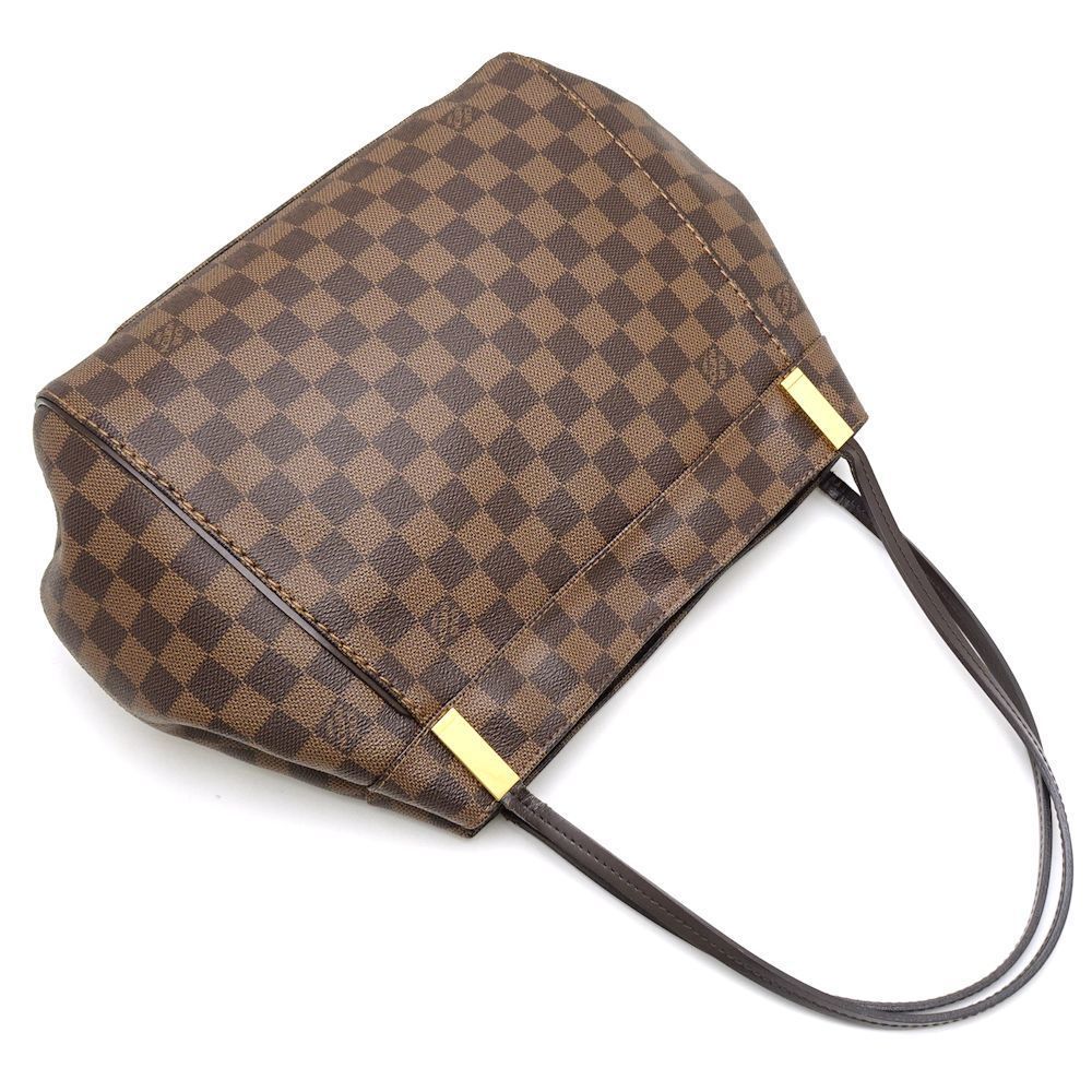 Louis Vuitton Damier Marleborn PM Ebene Shoulder Bag Brown - Picture 4 of 8